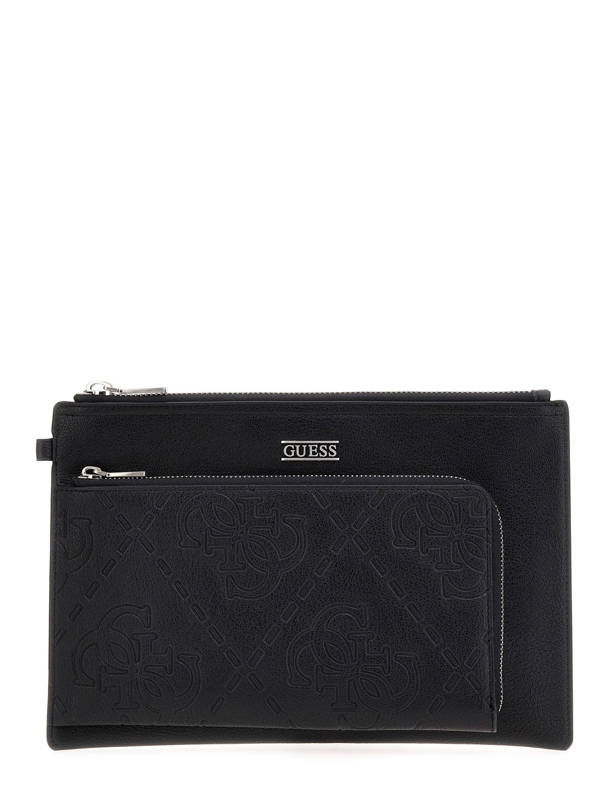 Guess Pochette Pochette BOSTON CLUTCH L Nero