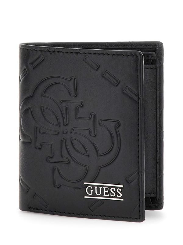 Guess Portafogli Portafogli BOSTON BIFOLD S Nero