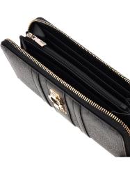 Portafogli ERENIA SLG LARGE ZIP AROUND Nero