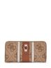 Guess Portafogli Portafogli ERENIA SLG LARGE ZIP AROUND Beige - Foto 1