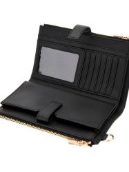 Portafogli LAUREL II SLG DBL ZIP ORGNZR Nero