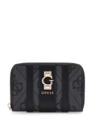 Guess Portafogli Portafogli ERENIA SLG DBL ZIP ORGNZR Nero