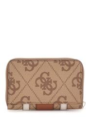 Portafogli ERENIA SLG DBL ZIP ORGNZR Beige