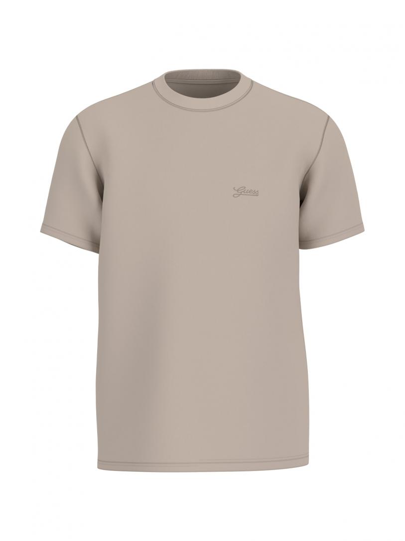 SS CN BASIC PIMA TEE Beige SS CN BASIC PIMA TEE Beige 1