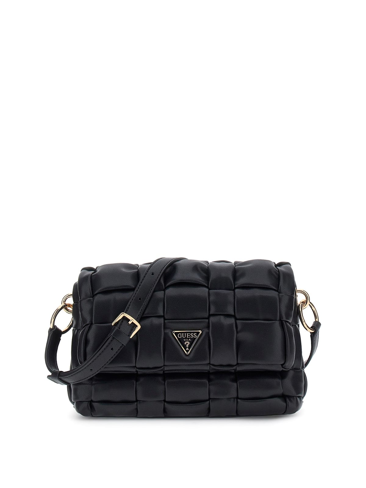 Guess Borse a spalla Borse a spalla MARION FLAP SHOULDER BAG Nero