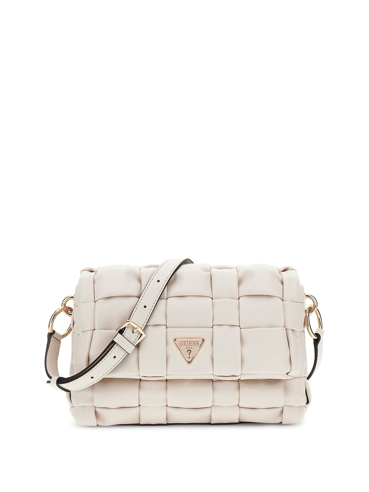 Guess Borse a spalla Borse a spalla MARION FLAP SHOULDER BAG Beige