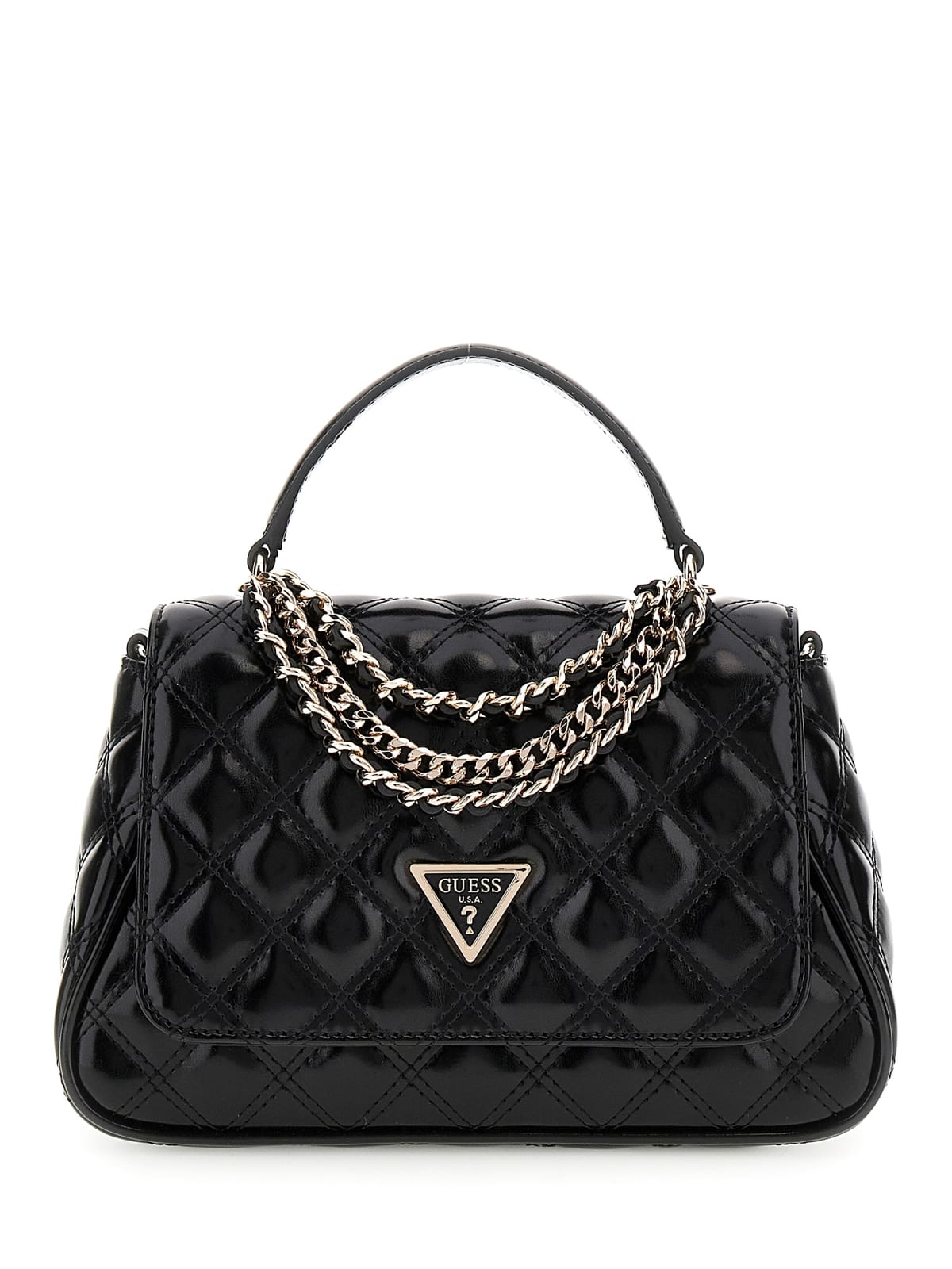 Guess Borse a mano Borse a mano GIULLY II TOP HANDLE FLAP Nero