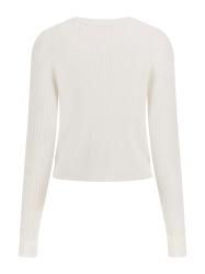 Cardigan LS CN EMMIE CARDI SWTR Bianco