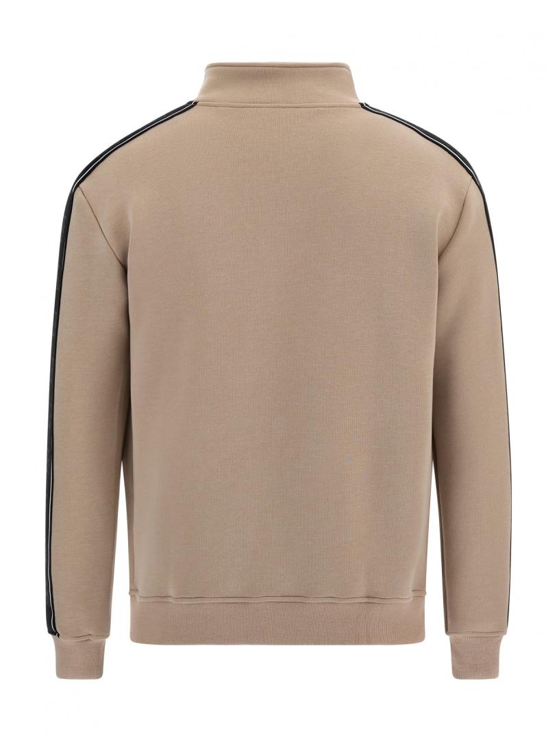 MICKEY FULL ZIP SWEATSHIRT beige nero MICKEY FULL ZIP SWEATSHIRT beige nero 2