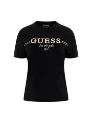 Guess T-shirt T-shirt BIBIA SS T-SHIRT Nero