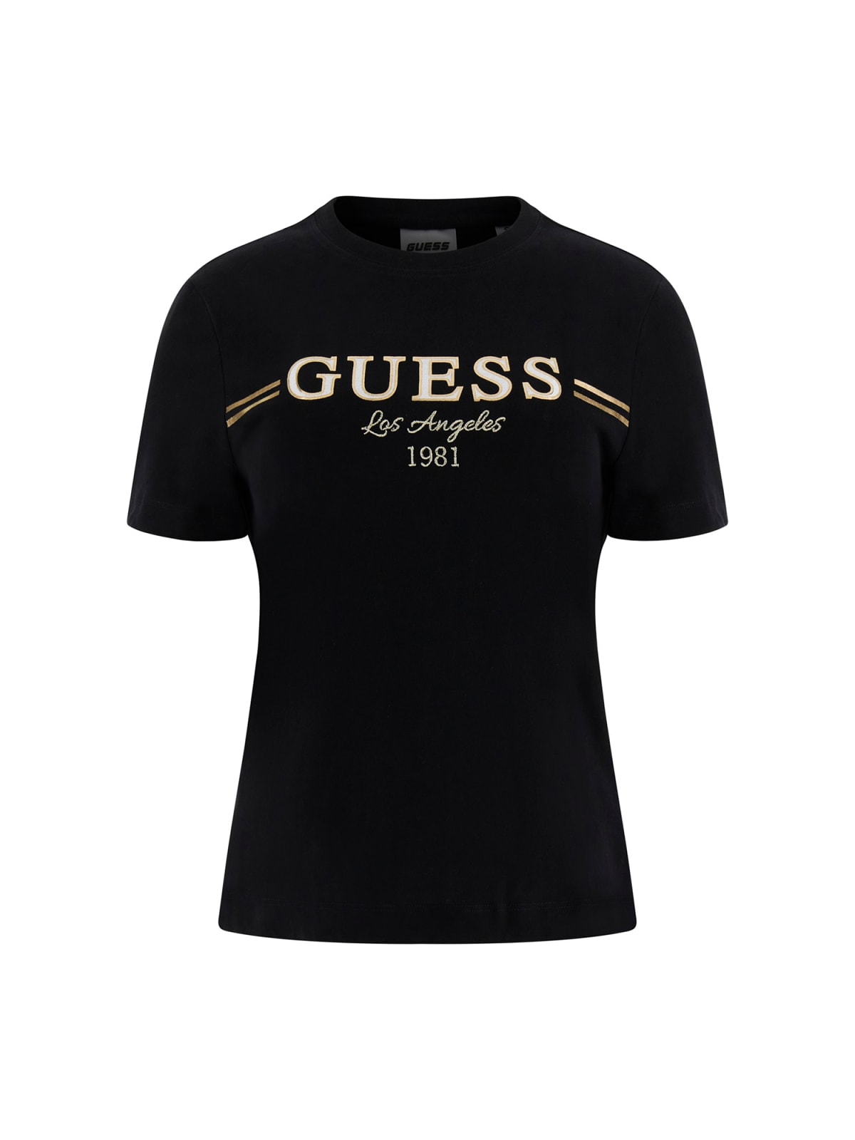 Guess T-shirt T-shirt BIBIA SS T-SHIRT Nero