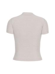 Maglia SS ANITA MOCK NK TOP Bianco