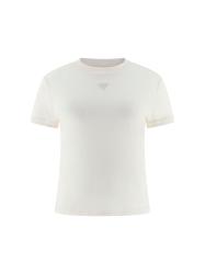 Guess Maglia Maglia SS ANITA MOCK NK TOP Bianco