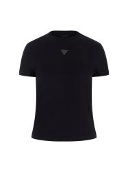 Guess Maglia Maglia SS ANITA MOCK NK TOP Nero