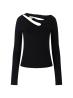 Guess Maglia Maglia LS ELEANOR BUCKLE TOP Nero - Foto 1