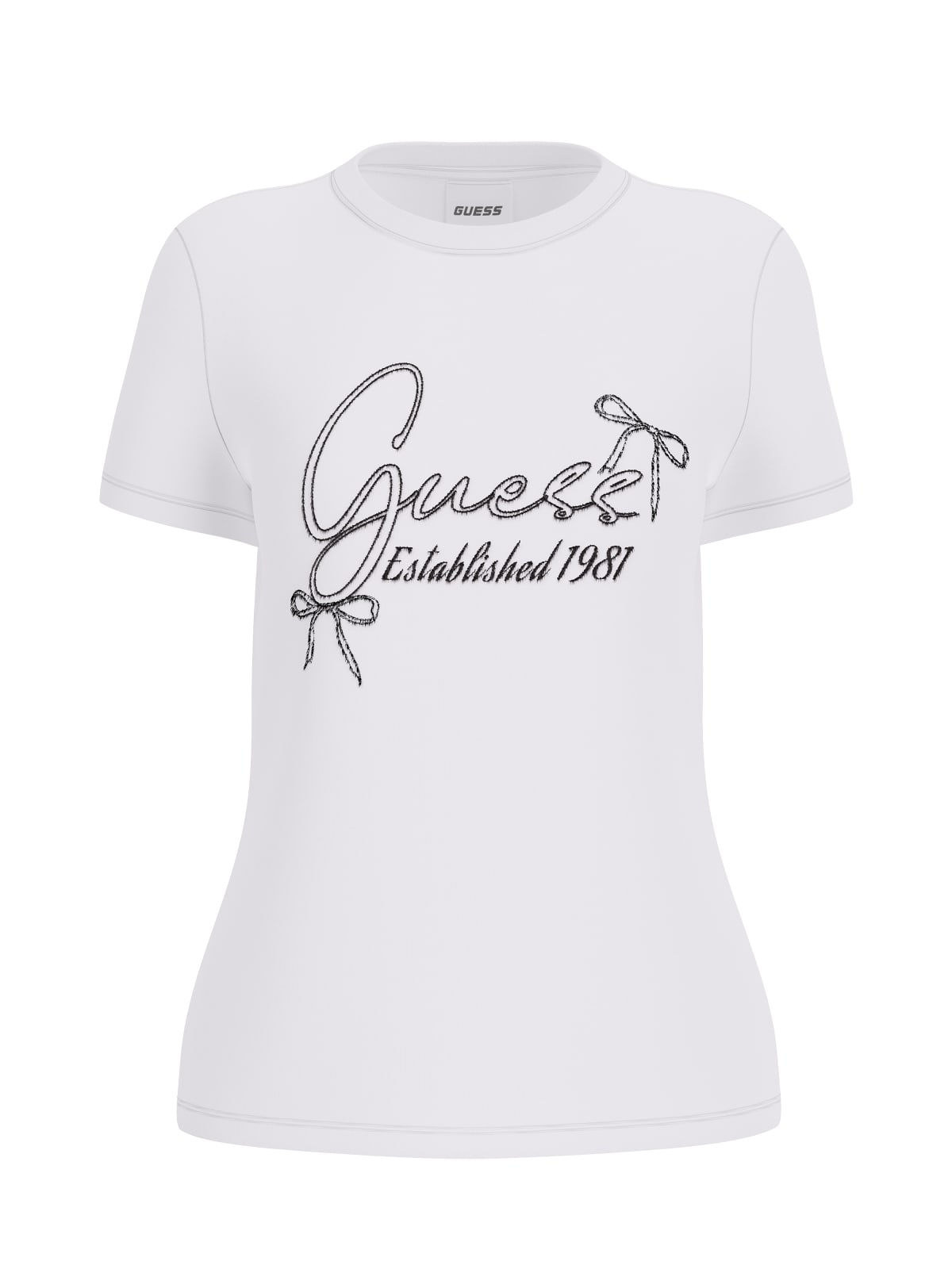 Guess T-shirt T-shirt MARGOT SS T-SHIRT Bianco
