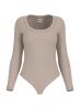 Guess Body Body COLETTE LS BODYSUIT Beige Taupe - Foto 1