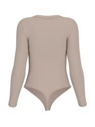 Body COLETTE LS BODYSUIT Beige Taupe