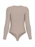 Guess Body Body COLETTE LS BODYSUIT Beige Taupe - Foto 2