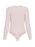 Guess Body Body COLETTE LS BODYSUIT Bianco Panna - Foto 2
