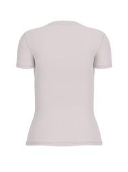 T-shirt CN SS EMBRO SCRIPT LOGO TEE Beige Crema