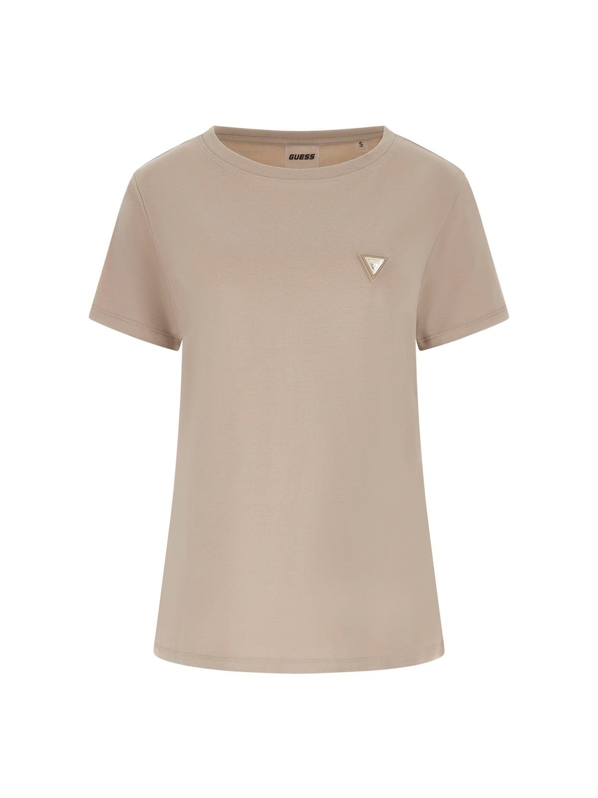 Guess T-shirt T-shirt COLETTE T-SHIRT Marrone Taupe
