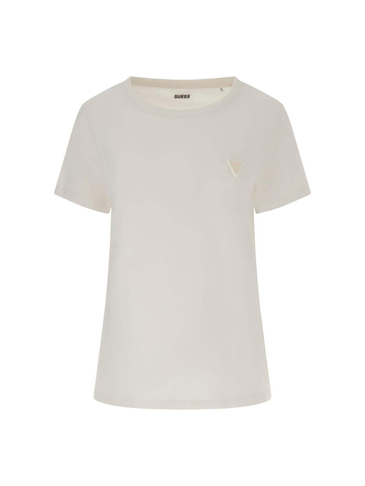 Guess T-shirt T-shirt COLETTE T-SHIRT Beige Crema