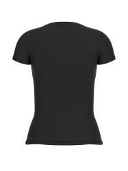 T-shirt CN SS GUESS LOGO TEE Nero