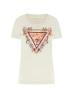 Guess T-shirt T-shirt SS TRIANGLE FLOWERS TEE Beige - Foto 1