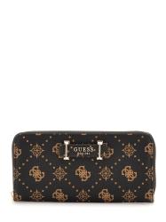 Guess Portafogli Portafogli SILIA SLG LARGE ZIP AROUND Marrone