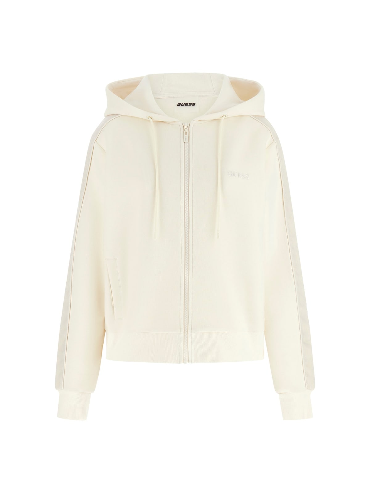 Guess Felpe Felpe MARYELLA FULL ZIP SWEATSHIRT Beige