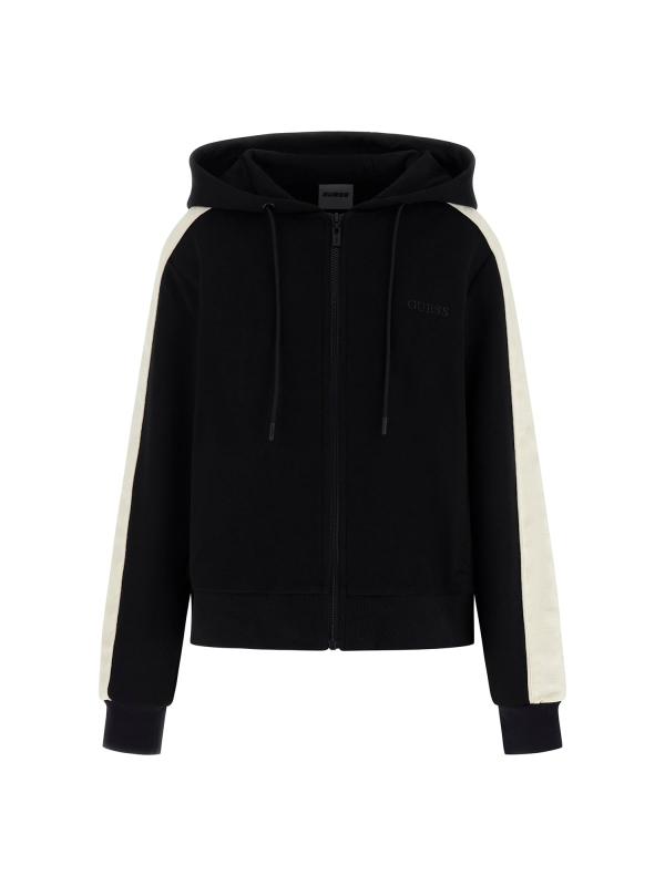 Guess Felpe Felpe MARYELLA FULL ZIP SWEATSHIRT Nero
