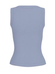 Maglia TINA RIBS TANK TOP Azzurro
