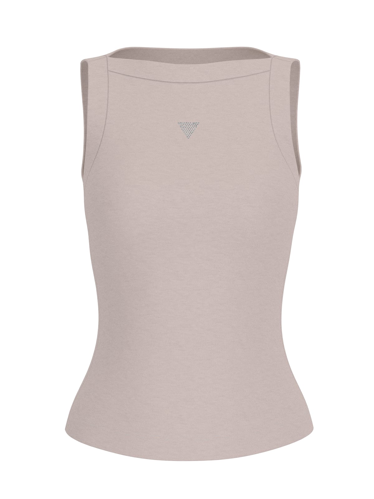 Guess Maglia Maglia TINA RIBS TANK TOP Beige