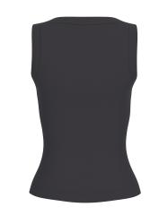 Maglia TINA RIBS TANK TOP Nero