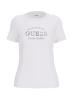 Guess T-shirt T-shirt NINA SS CN T-SHIRT Bianco - Foto 1