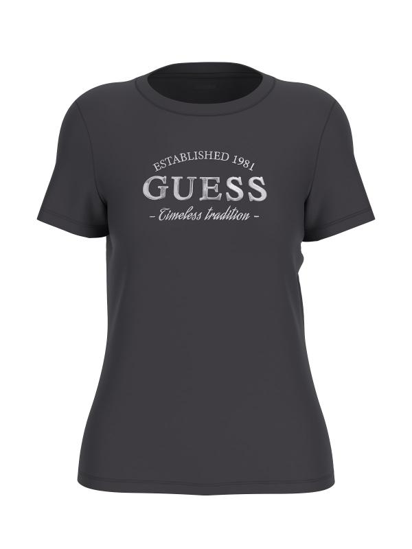 Guess T-shirt T-shirt NINA SS CN T-SHIRT Nero