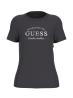 Guess T-shirt T-shirt NINA SS CN T-SHIRT Nero - Foto 1