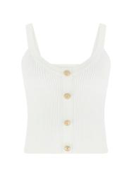 Guess Top Top SL EMMIE TANK TOP SWTR Bianco