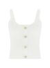 Guess Top Top SL EMMIE TANK TOP SWTR Bianco - Foto 1