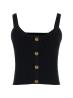 Guess Top Top SL EMMIE TANK TOP SWTR Nero - Foto 1