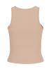 Guess Canotte Canotte NEW SL ROUND NK GUENDALINA TOP Beige - Foto 2