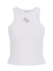 Canotte NEW SL ROUND NK GUENDALINA TOP Bianco