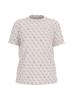 Guess T-shirt T-shirt 4G RHOMBUS STUDS SS T-SHIRT Bianco - Foto 1