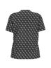 Guess T-shirt T-shirt 4G RHOMBUS STUDS SS T-SHIRT Nero - Foto 2