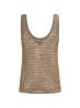 Guess Canotte Canotte SL SN OPEN STITCH AVA TANK Oro - Foto 2