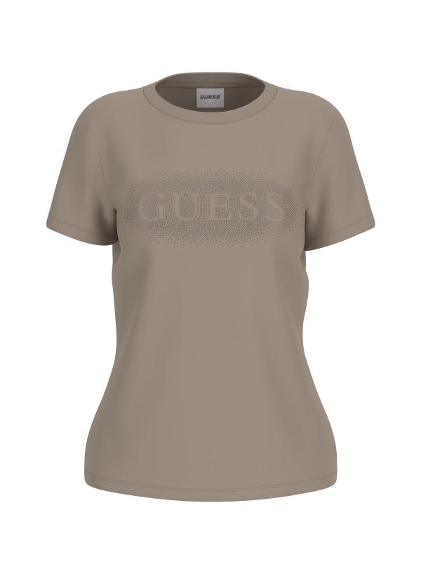Guess T-shirt T-shirt INGRID SS T-SHIRT Marrone