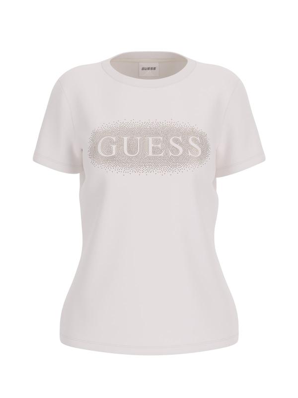 Guess T-shirt T-shirt INGRID SS T-SHIRT Bianco