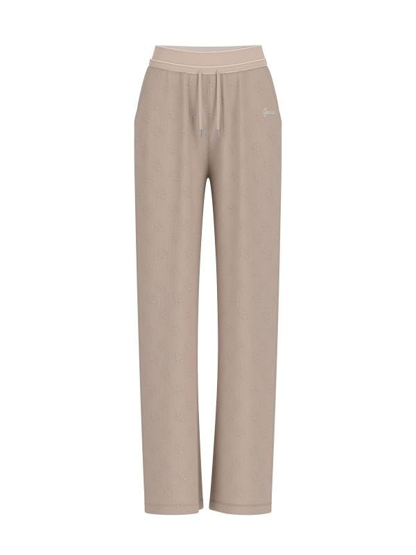 Guess Tute Tute PAULINA WIDE LEG PANTS Beige