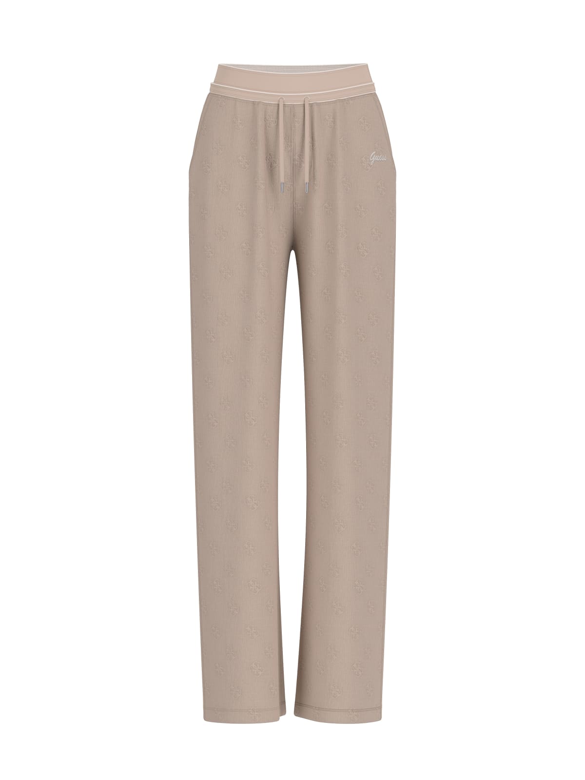 Guess Tute Tute PAULINA WIDE LEG PANTS Beige